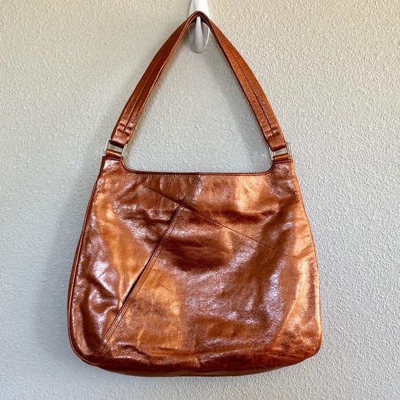 HOBO Handbags - HOBO International Metallic Copper Shoulder Bag